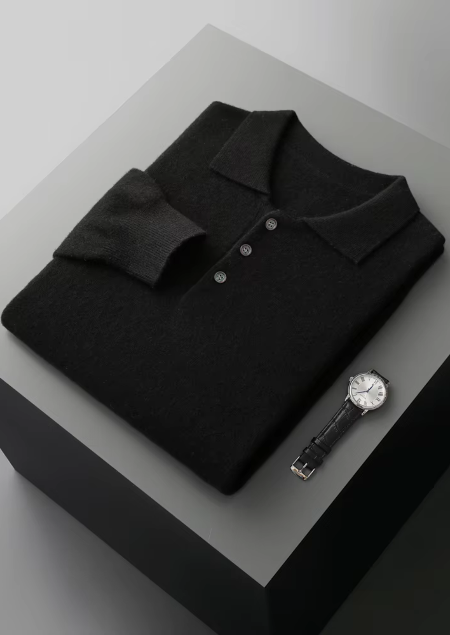 CAVALLO WOOL CLASSIC SWEATER POLO