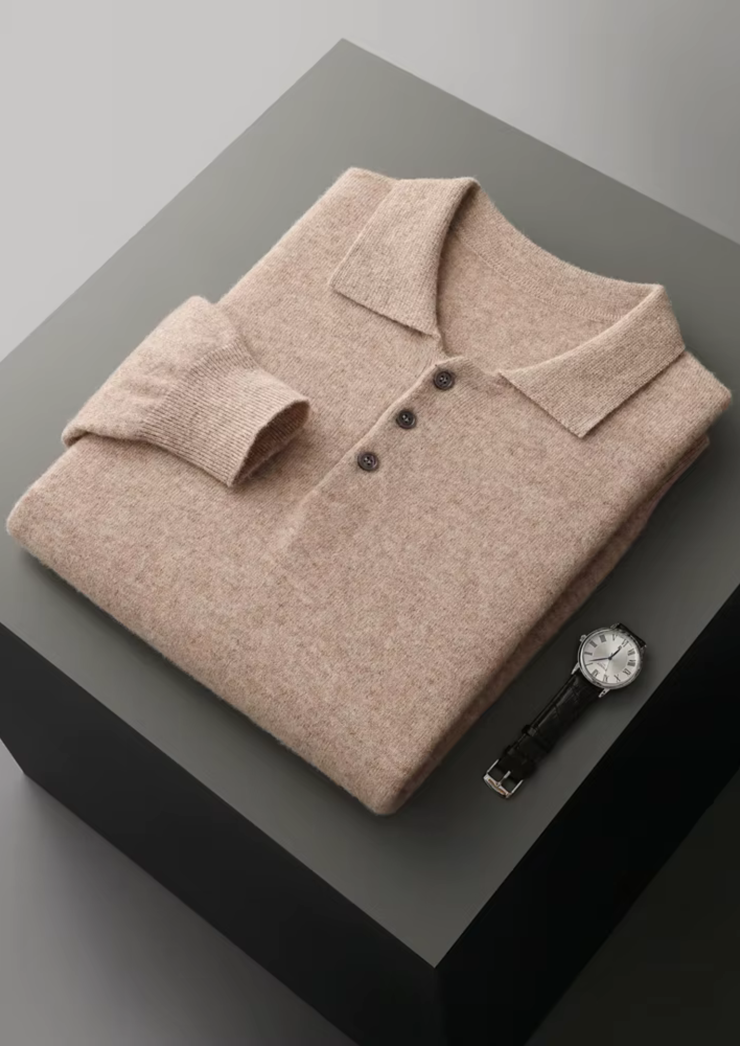 CAVALLO WOOL CLASSIC SWEATER POLO