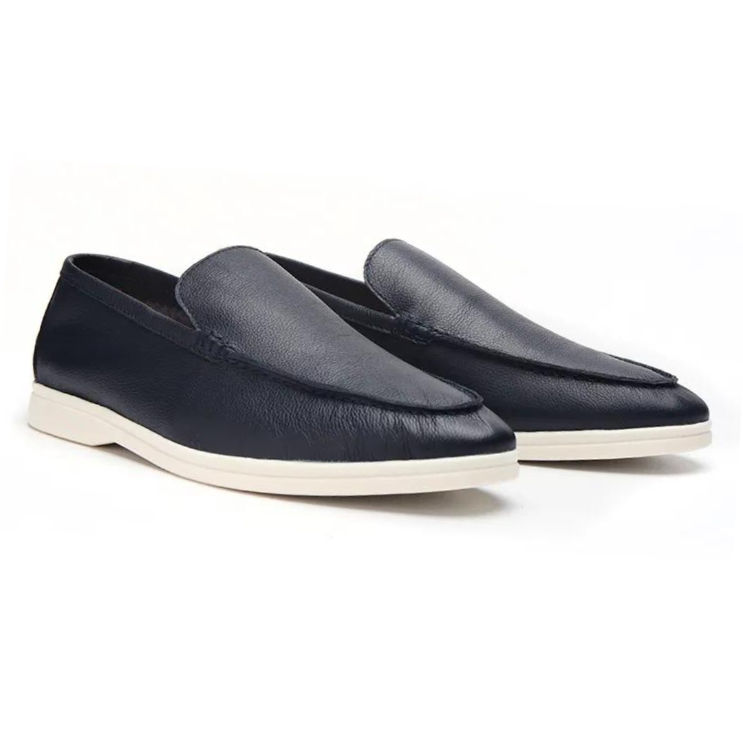 CAVALLO Cowhide Leather Loafers