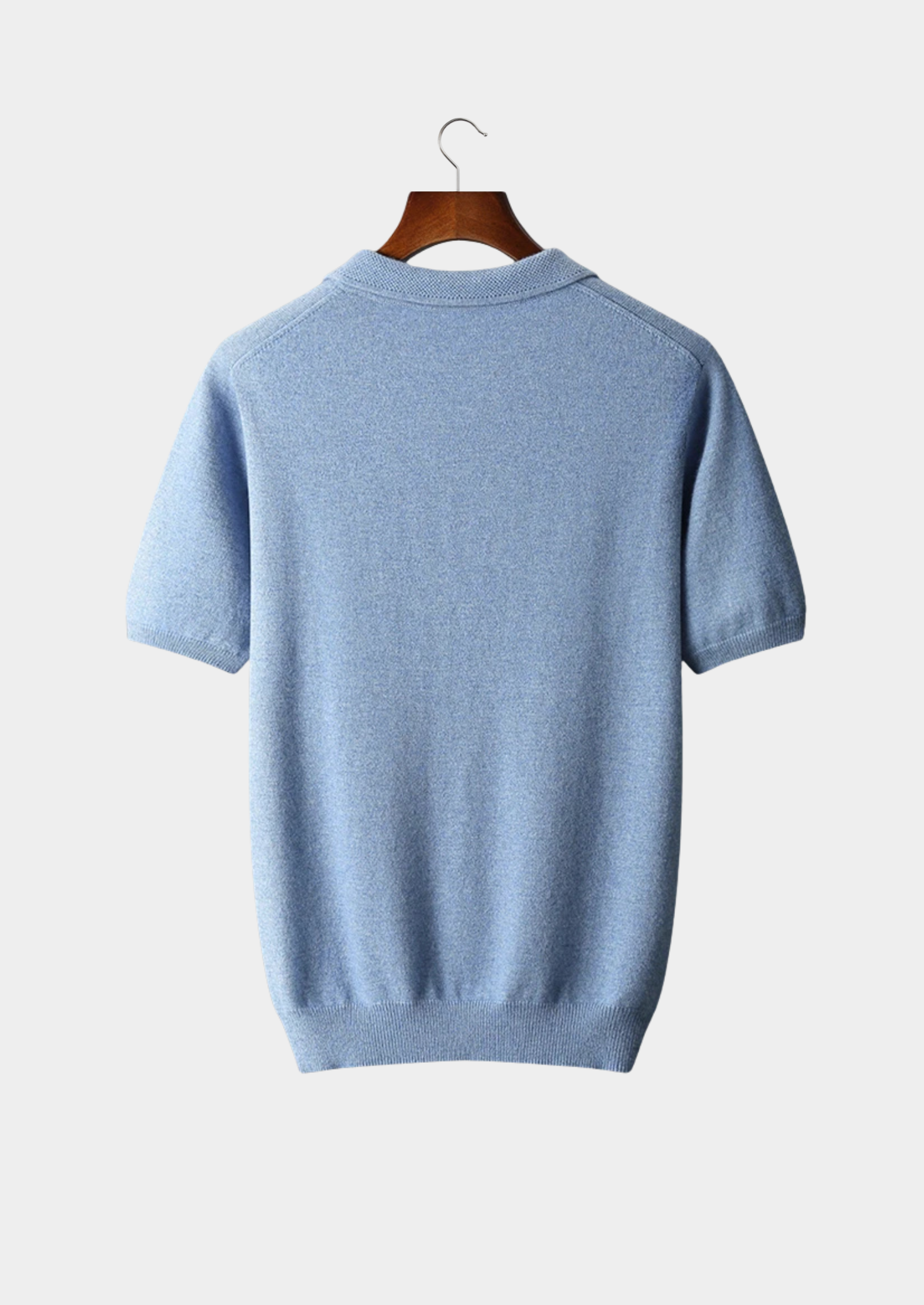 100% CASHMERE CLASSIC POLO SHIRT
