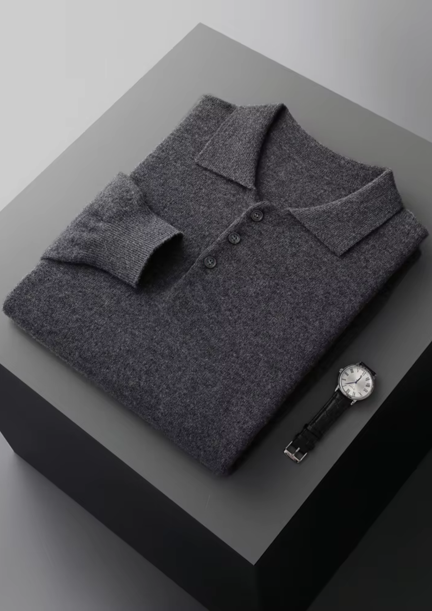 NOBA WOOL CLASSIC SWEATER POLO