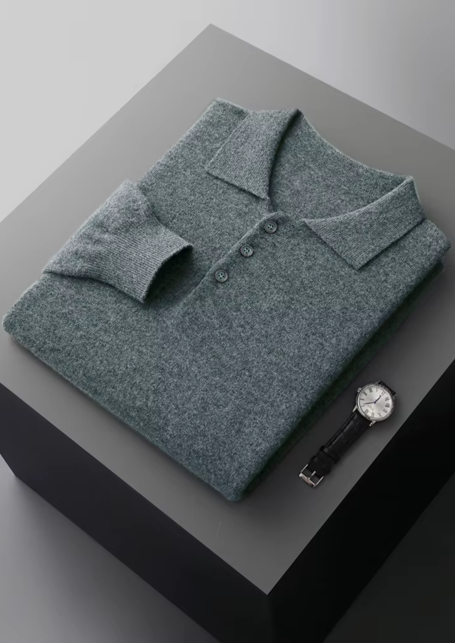 CAVALLO WOOL CLASSIC SWEATER POLO