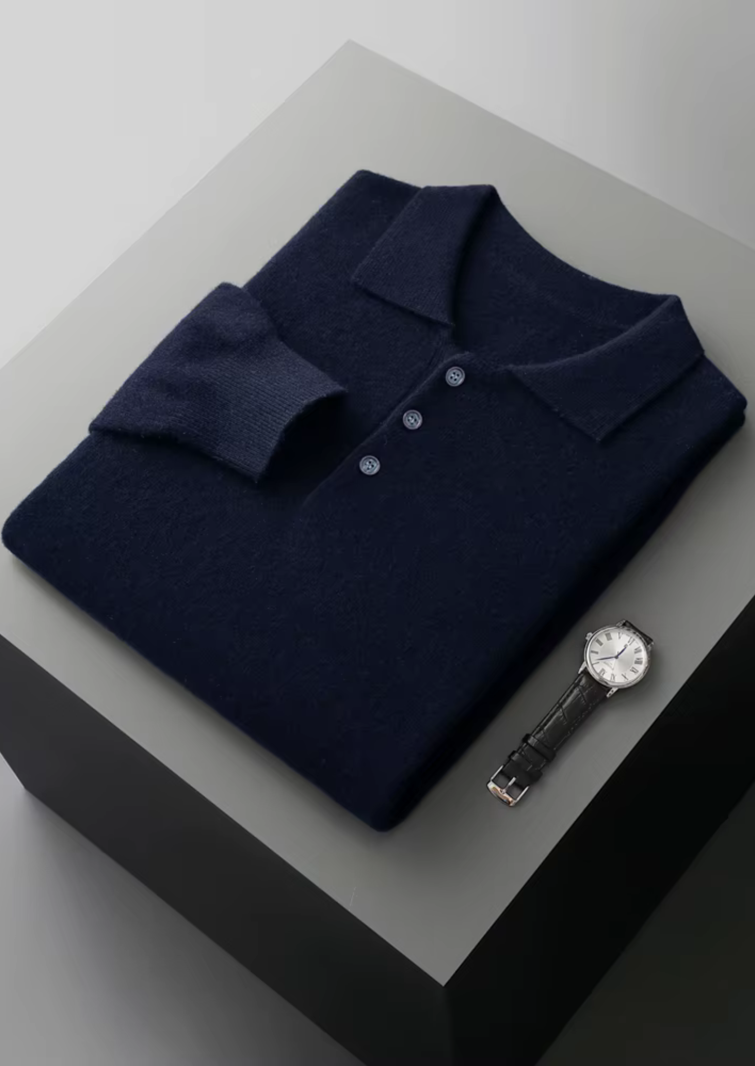 CAVALLO WOOL CLASSIC SWEATER POLO