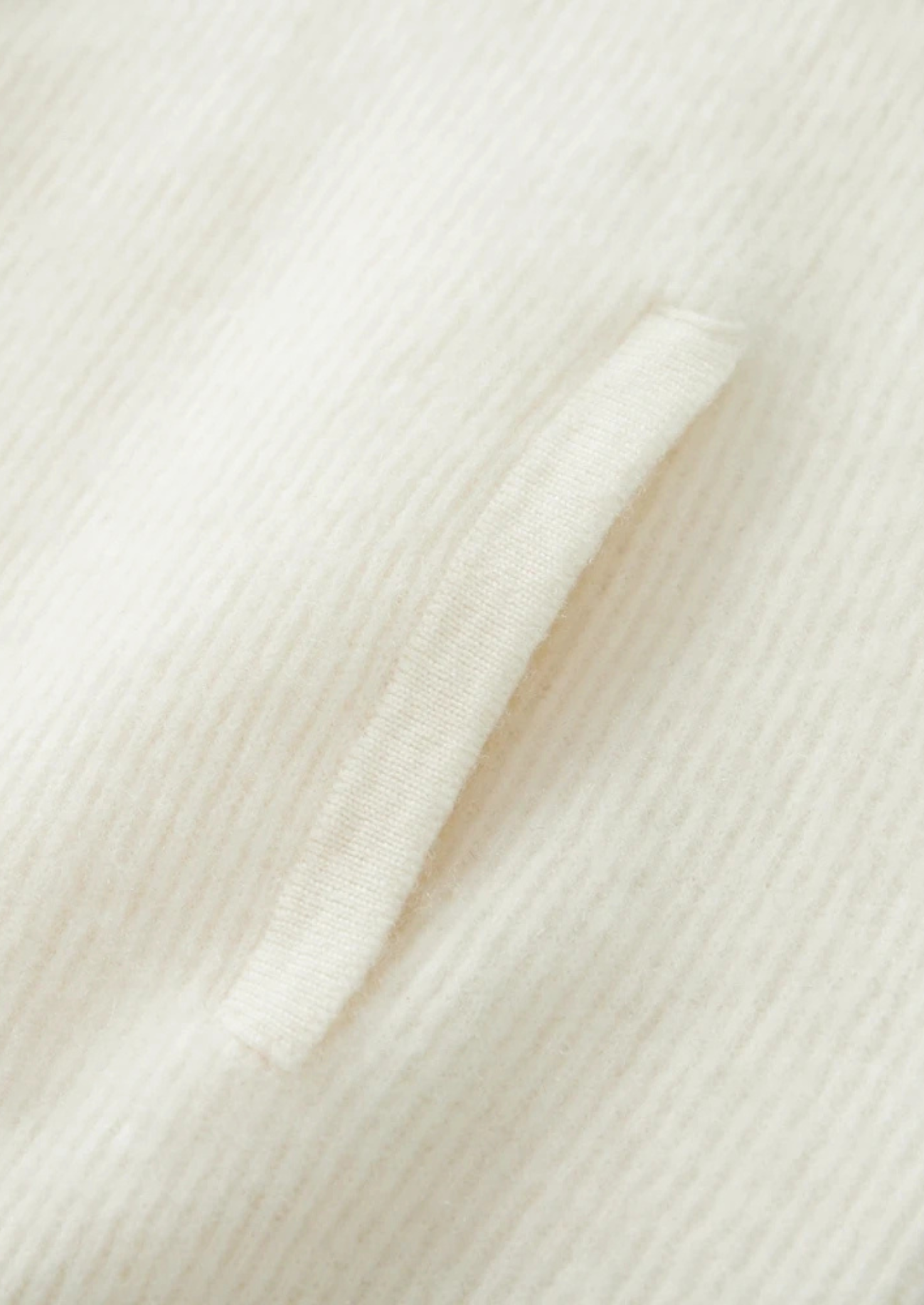 NOBA WOOL RIBBED ZIPPER CARDIGAN