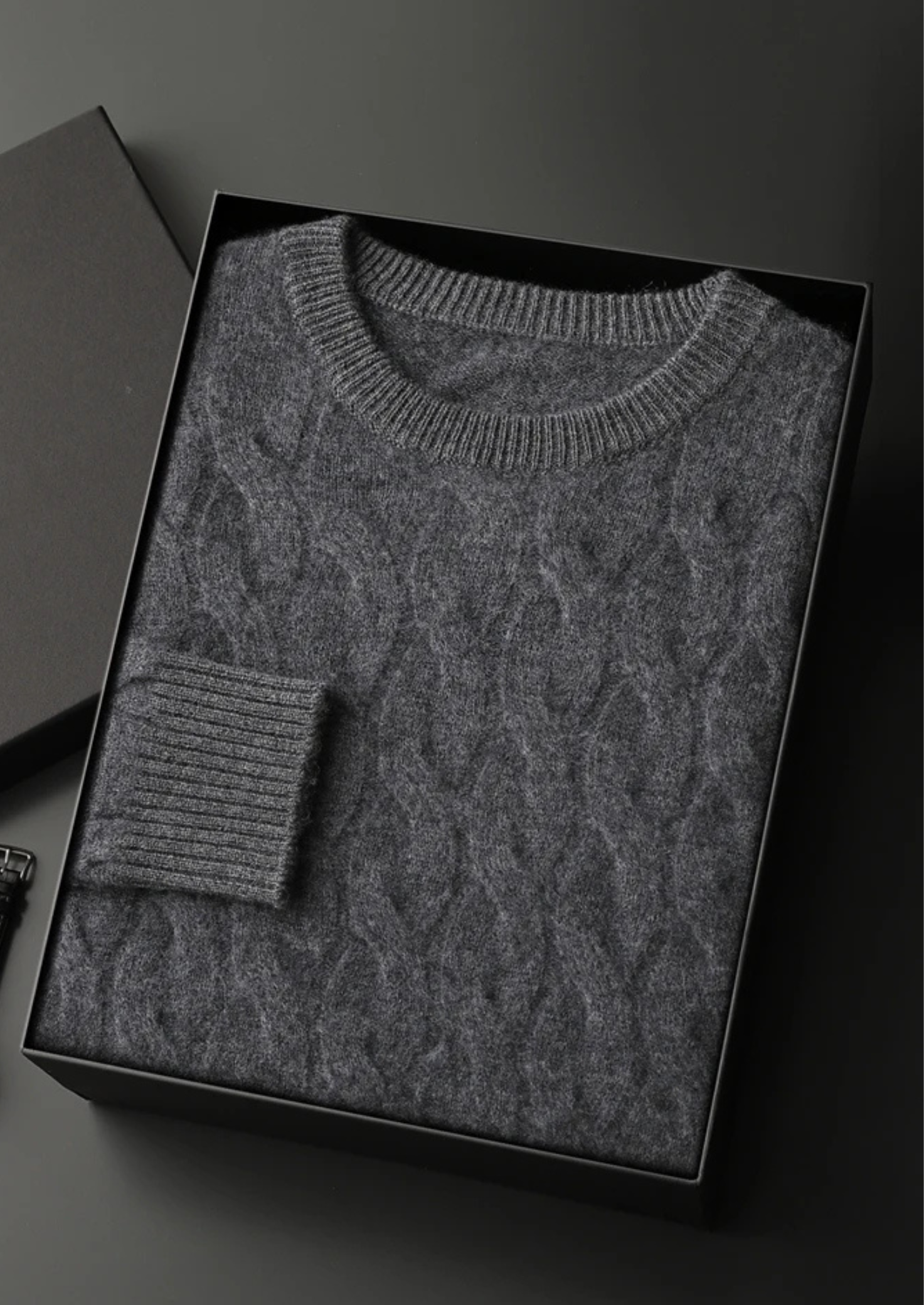 CAVALLO WOOL CABLE CREWNECK