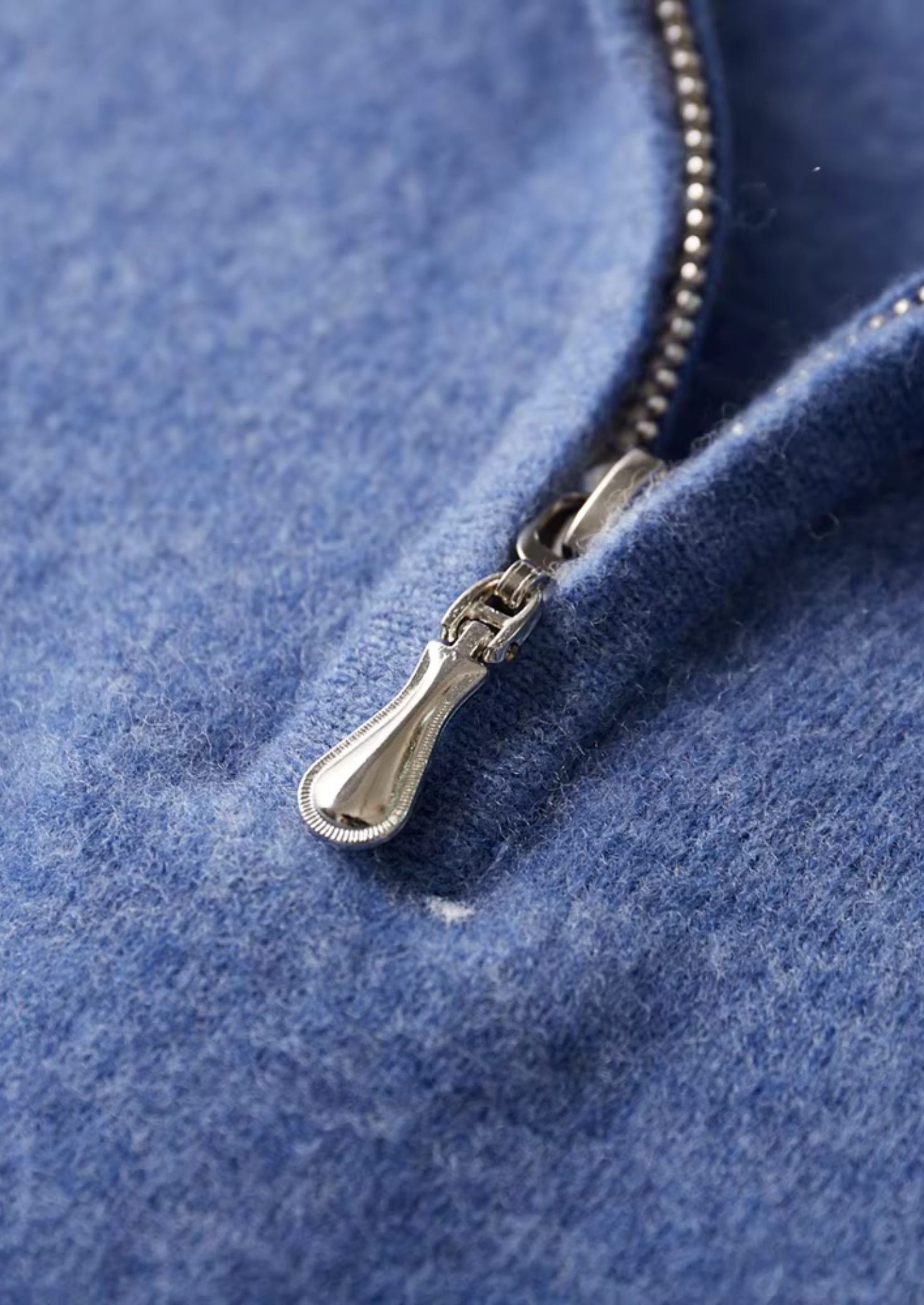 CAVALLOWOOL HALF ZIP POLO