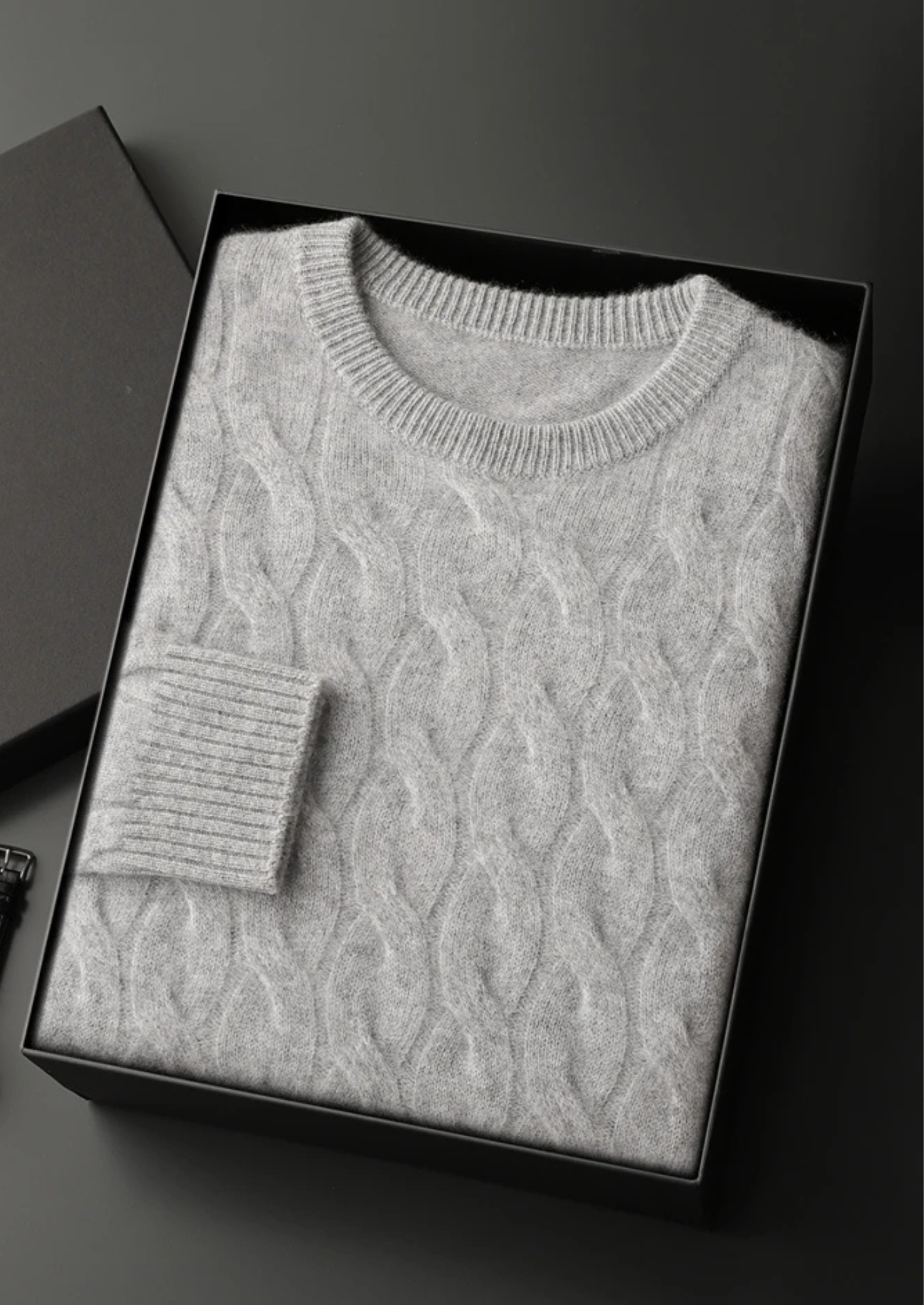 CAVALLO WOOL CABLE CREWNECK