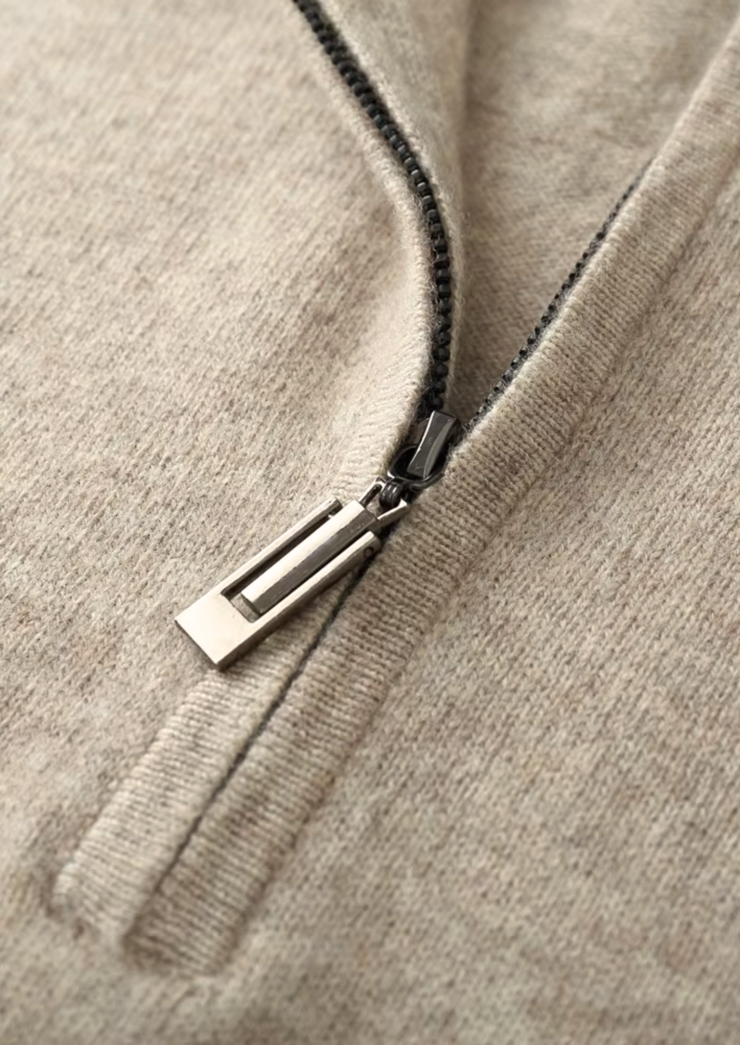 CAVALLO WOOL HALF ZIP SWEATER