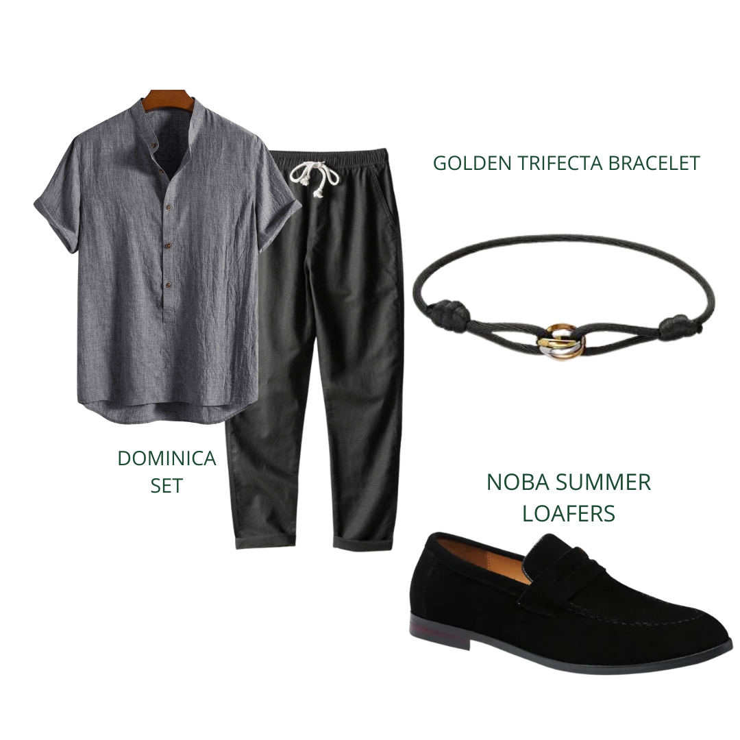 NOBA 4 piece set- Black