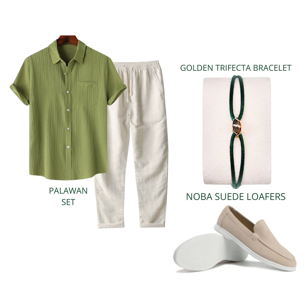 NOBA 4 piece set- Olive