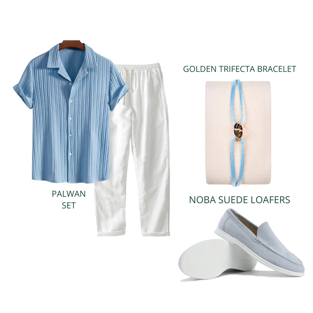 NOBA 4 piece set- Light Blue