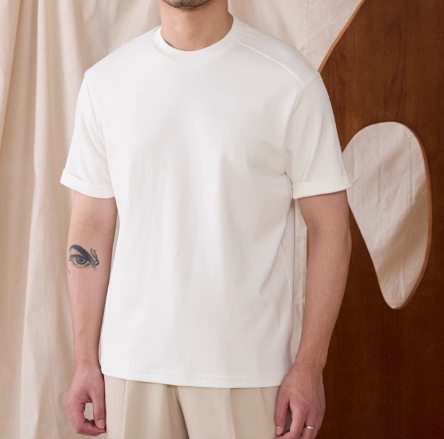 Basic Cotton Blend Soft Touch T-Shirt