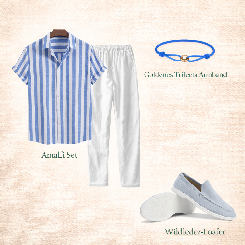 CAVALLO 4 piece set- Blue