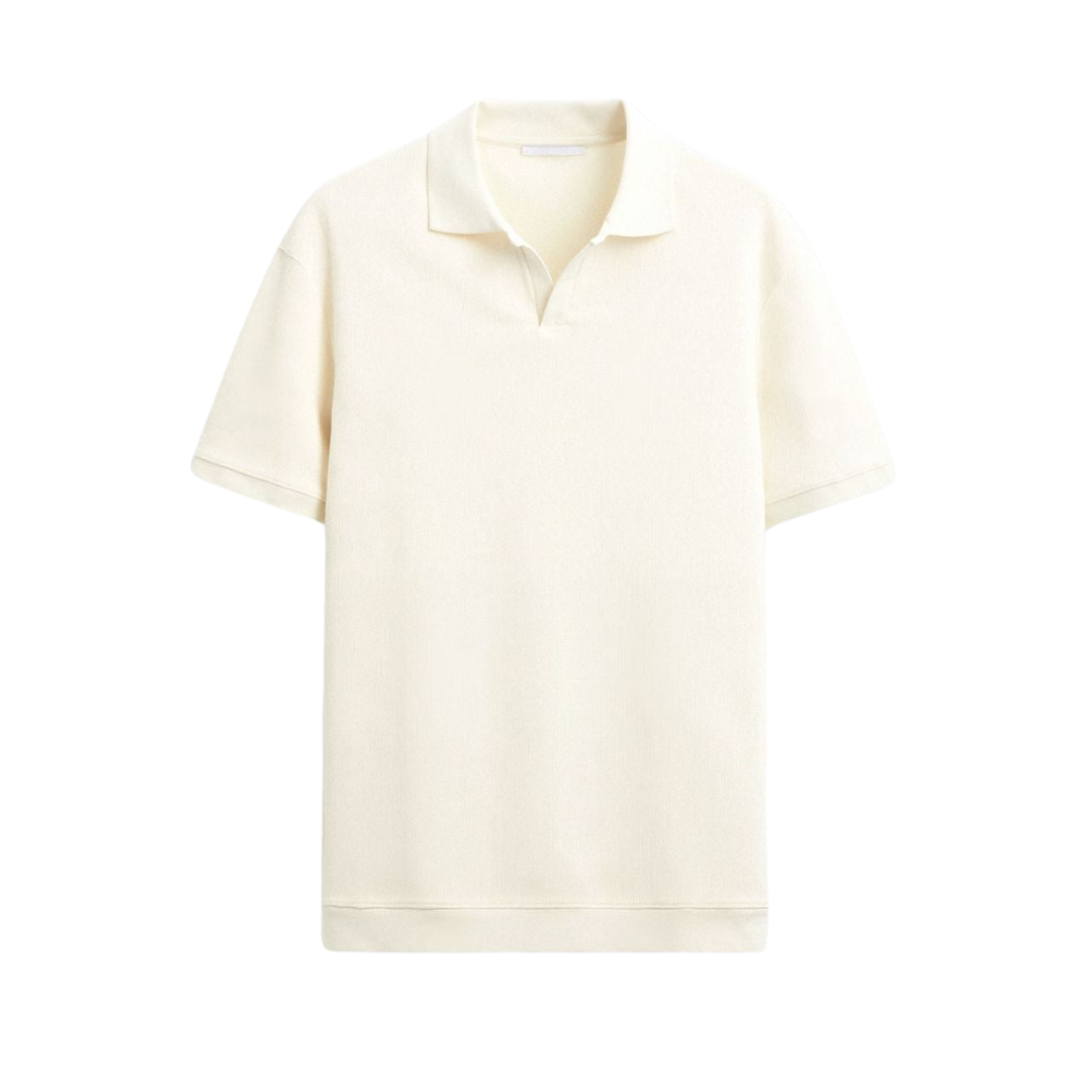 CAVALLO Woolen Structure Polo T-Shirt
