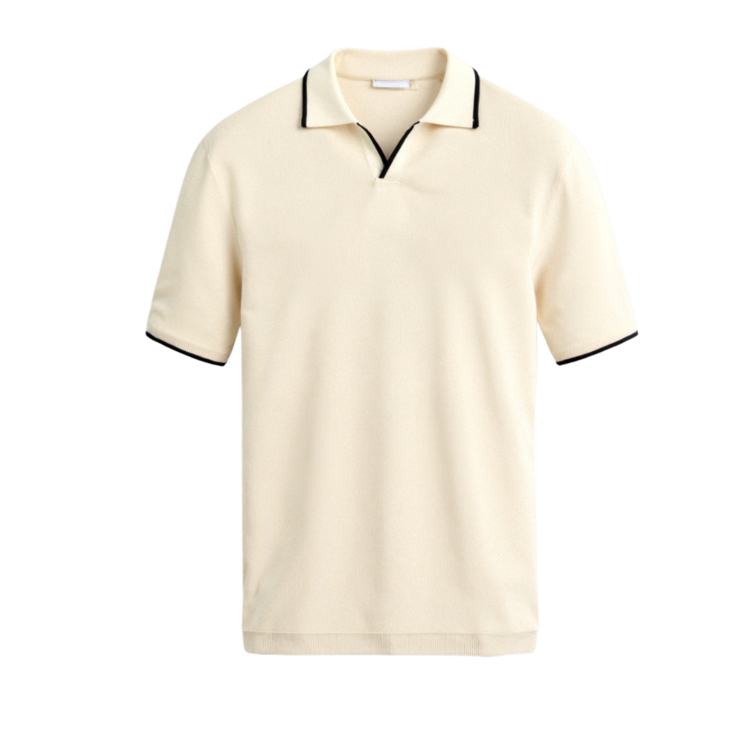CAVALLO Contrast Slim Fitted Polo