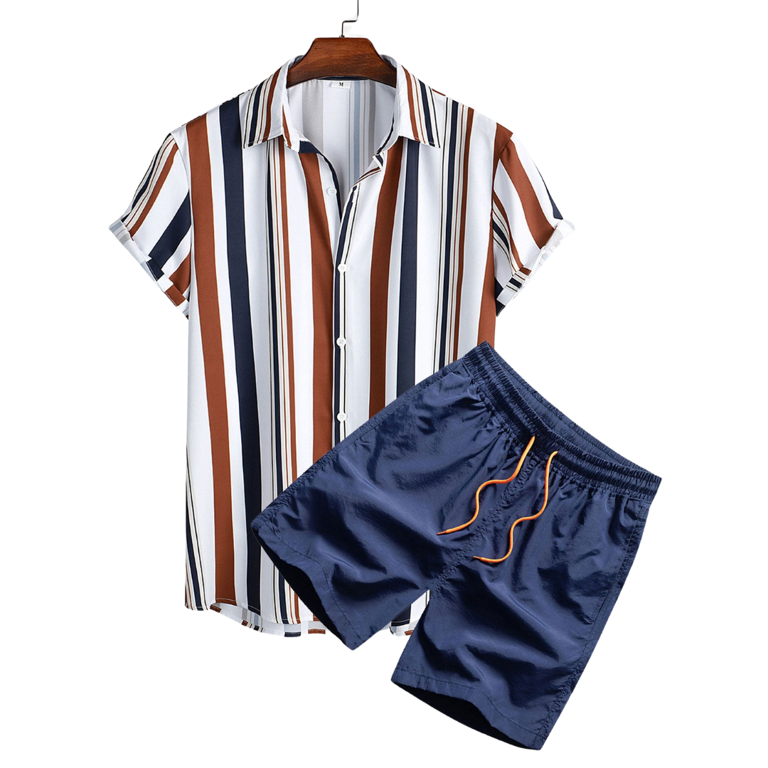 SARDINIA - SHORT-SLEEVED SWIM SET