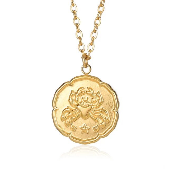 CAVALLO- Zodiac Sign Necklace - Gold
