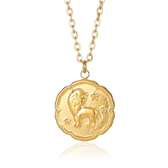 CAVALLO- Zodiac Sign Necklace - Gold