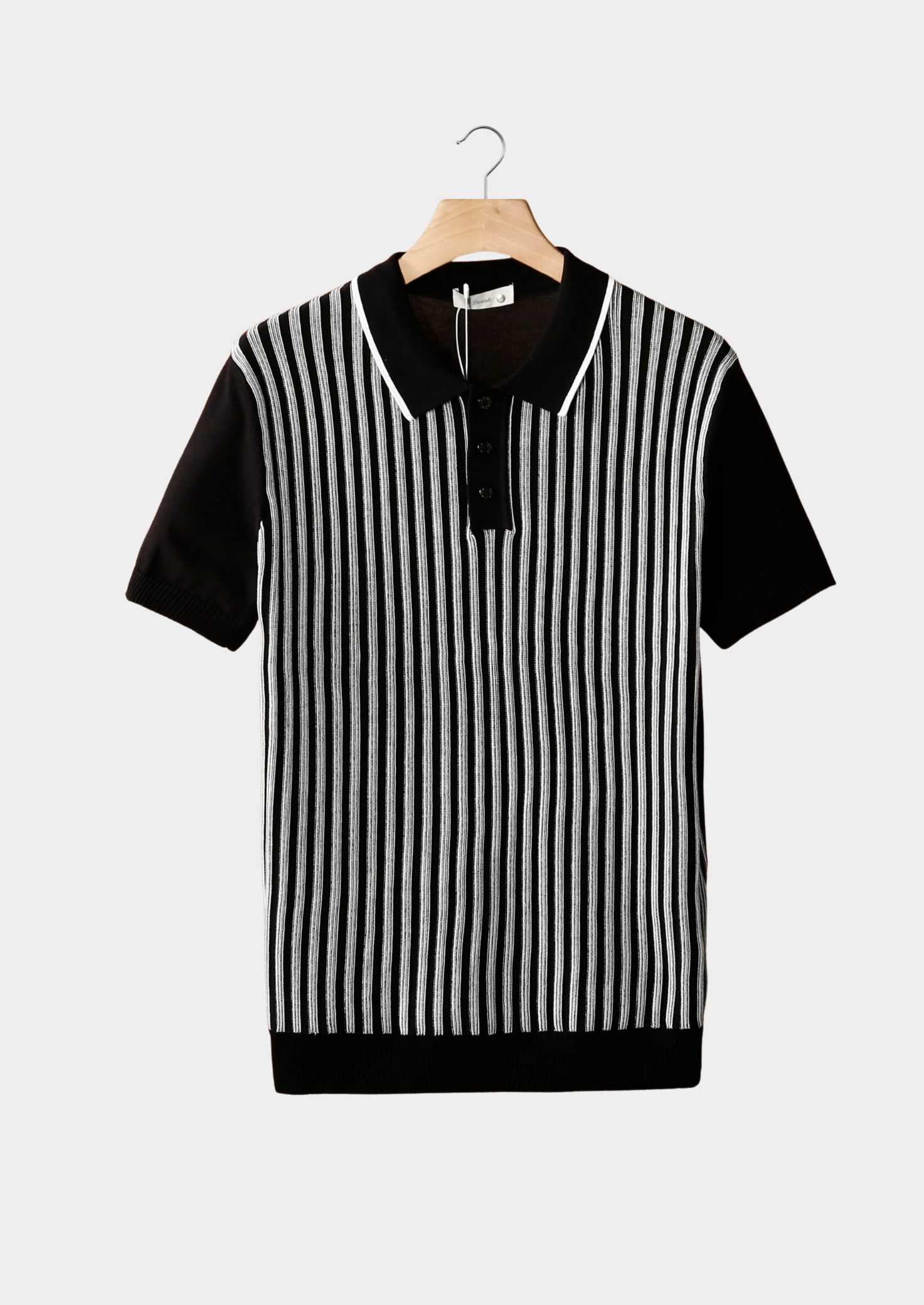 CAVALLO VERTICAL STRIPED POLO