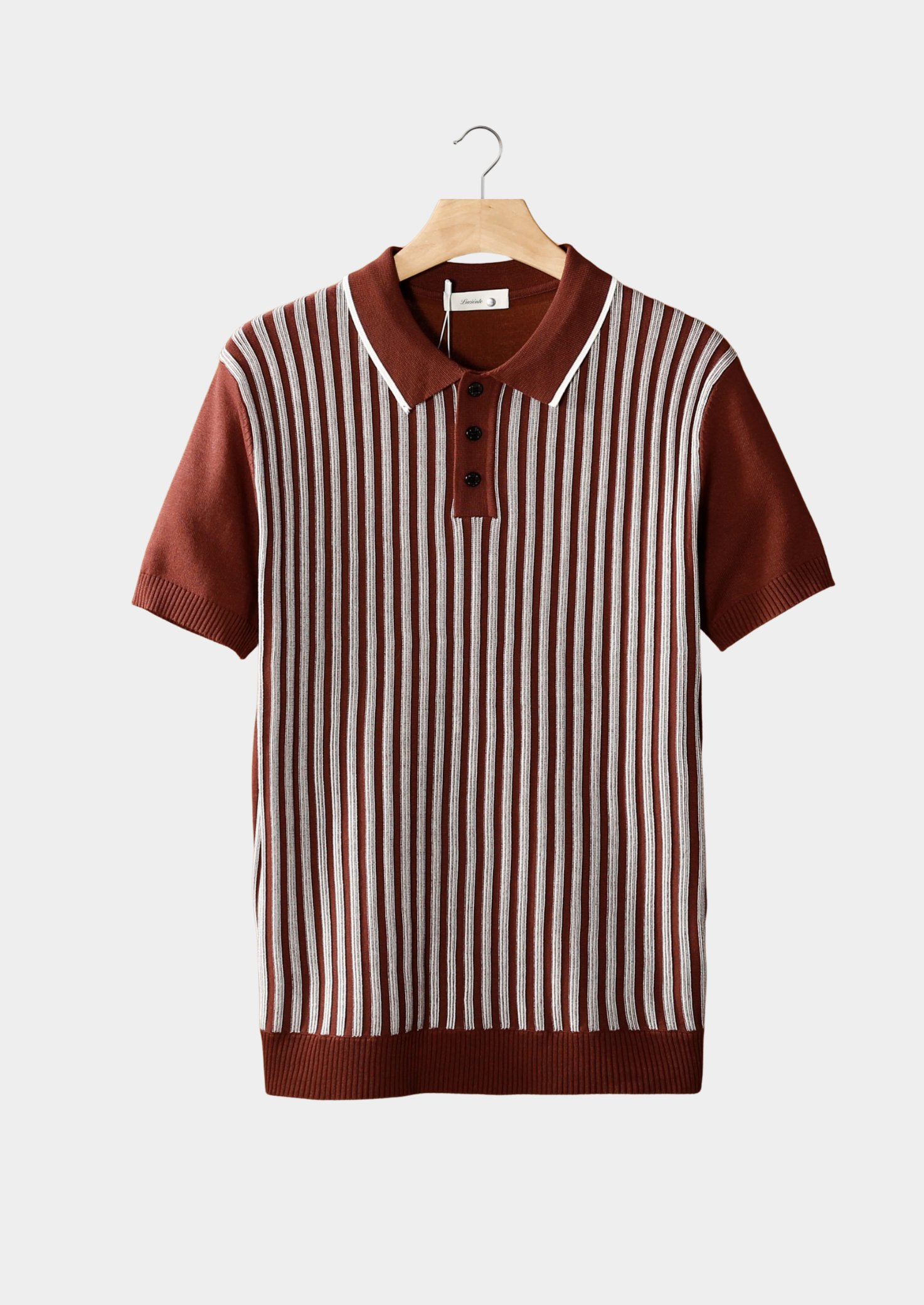 CAVALLO VERTICAL STRIPED POLO