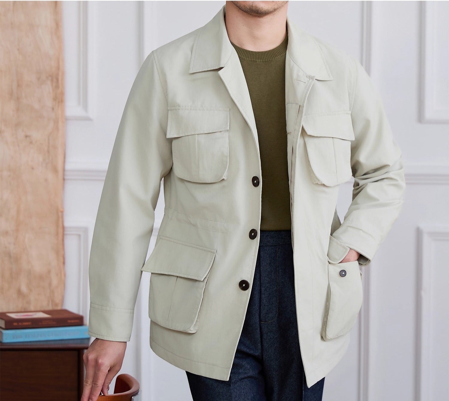 Como Leisure Overshirt Jacket
