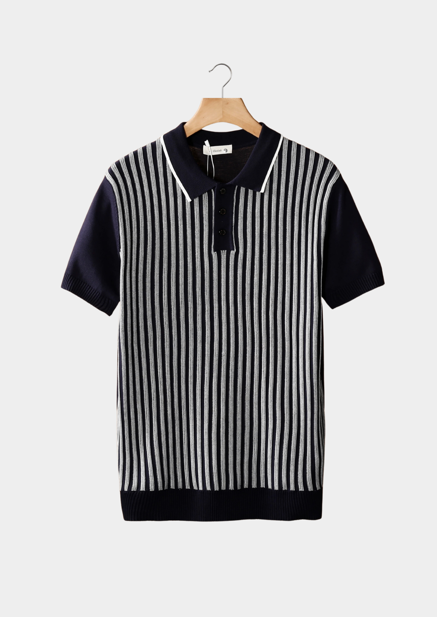 CAVALLO VERTICAL STRIPED POLO