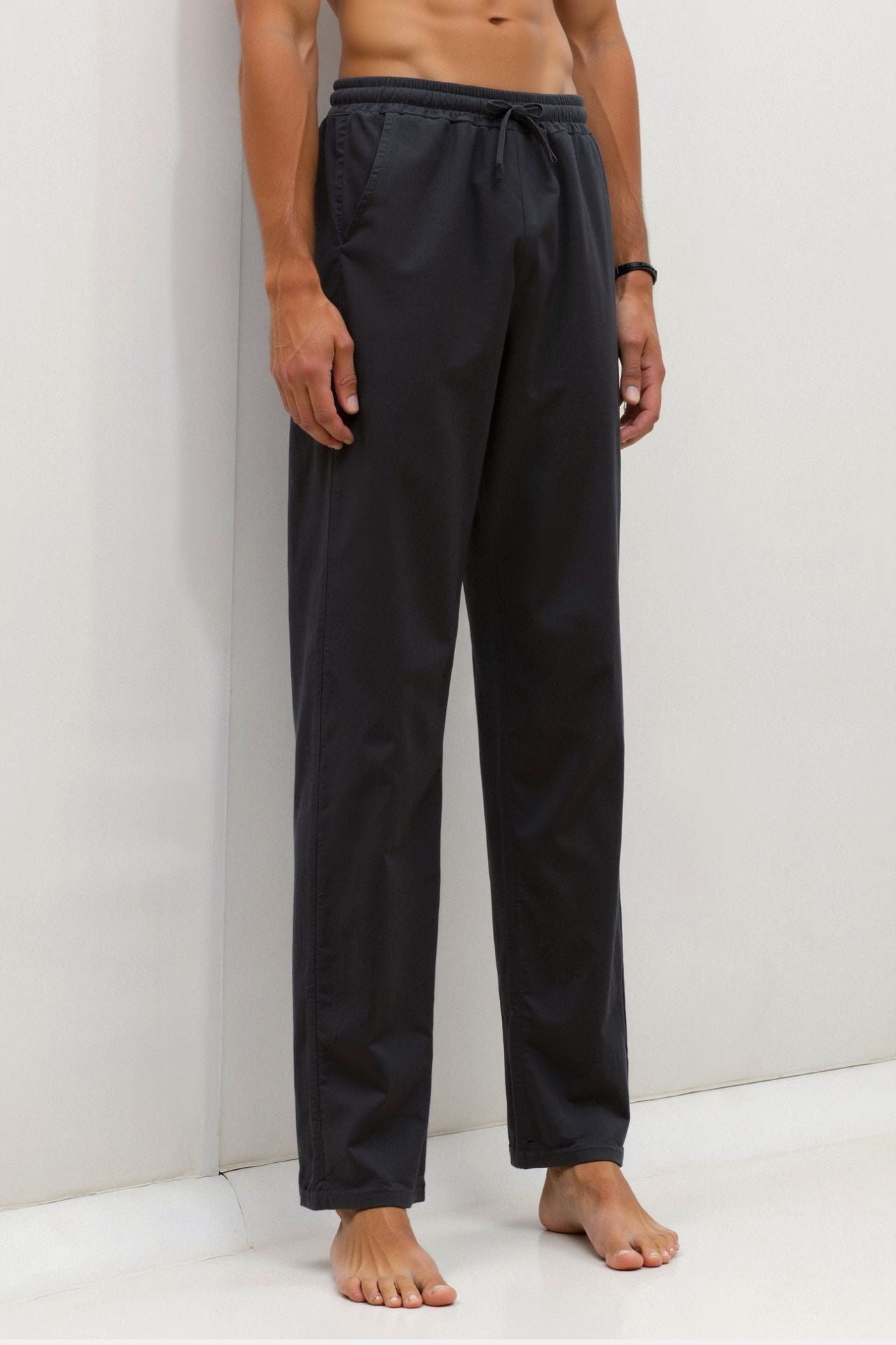 Cavallo Cotton & Linen Blend Drawstring Pants