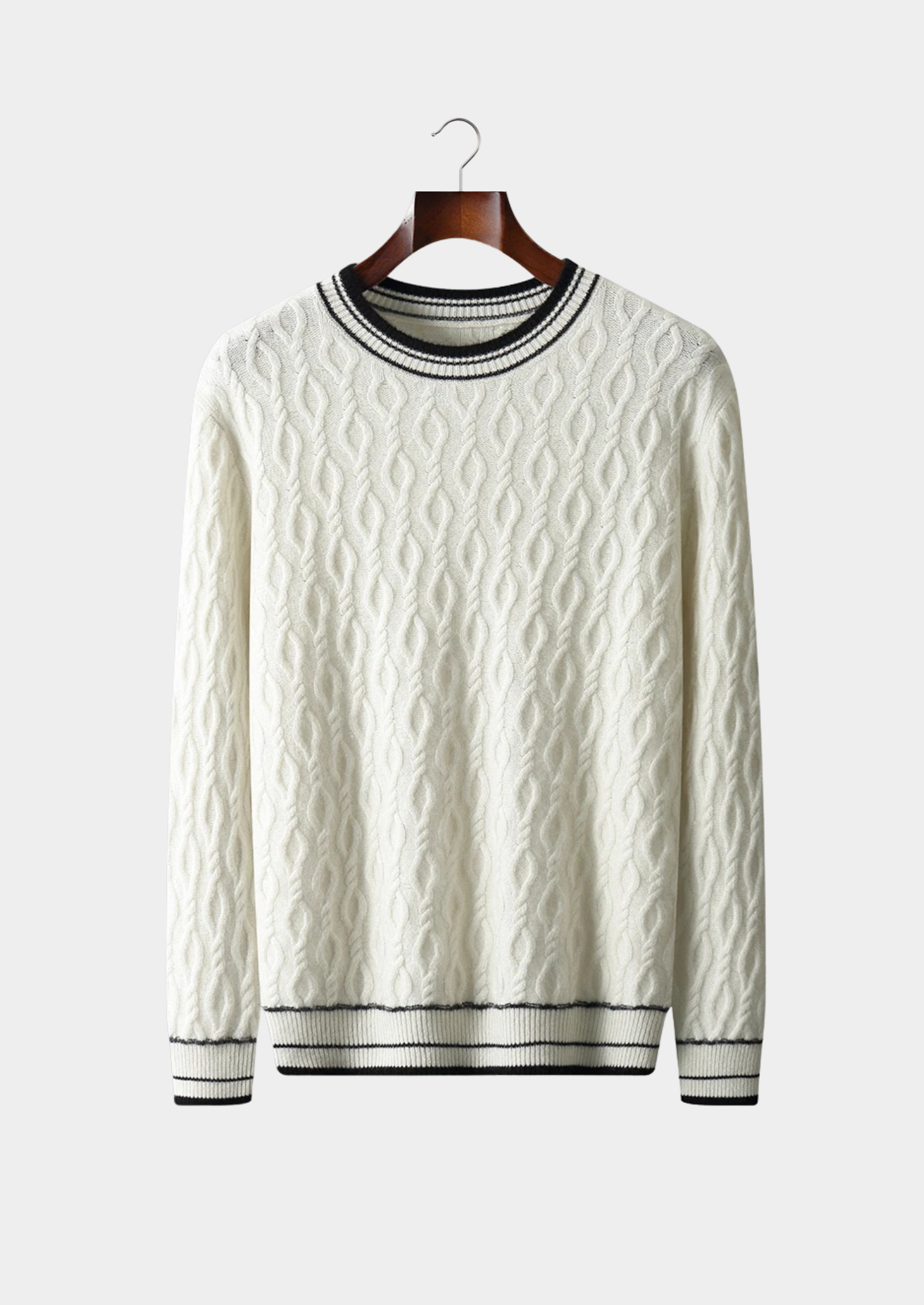 Cavallo  WOOL JACQUARD CREWNECK