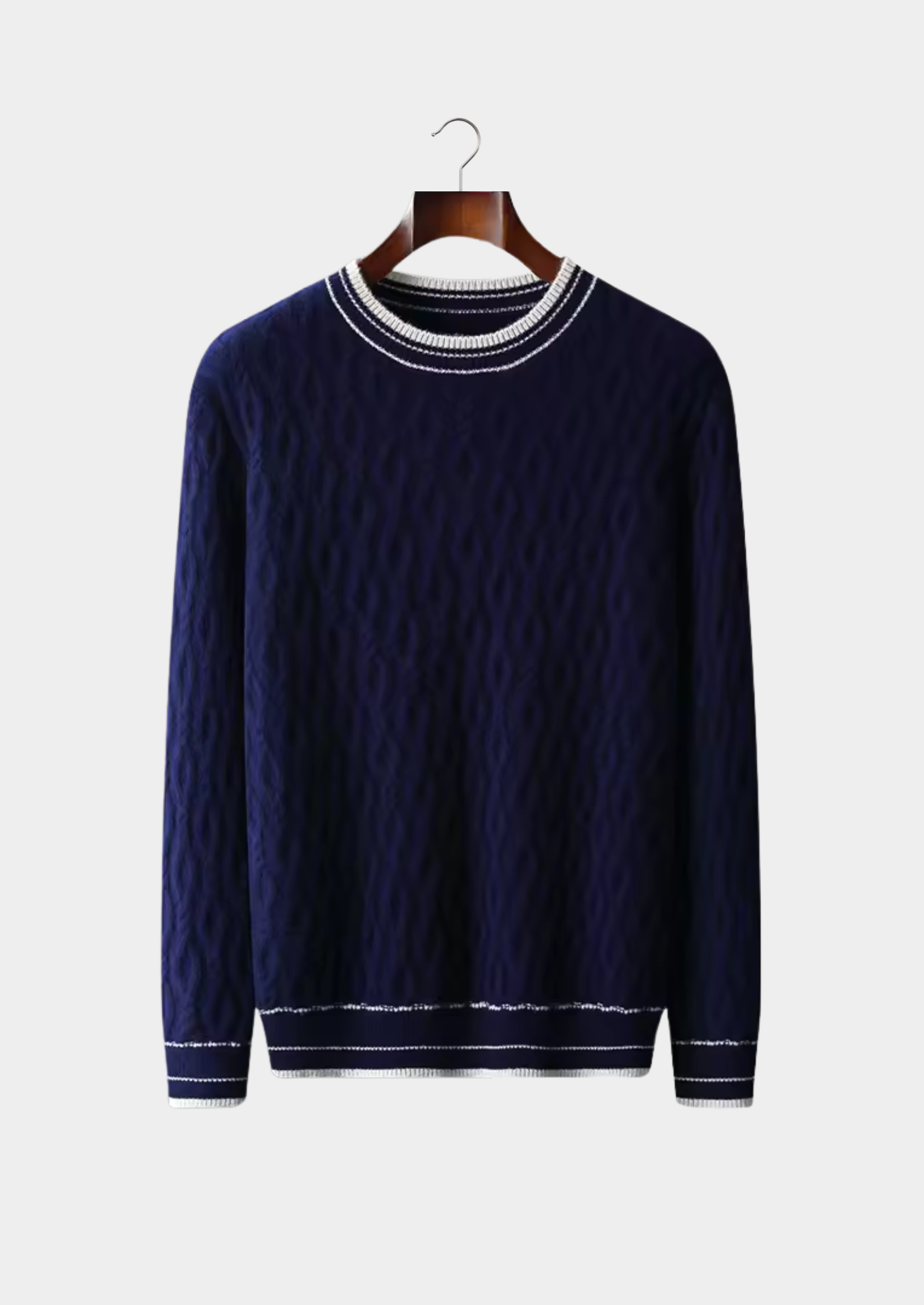 Cavallo  WOOL JACQUARD CREWNECK