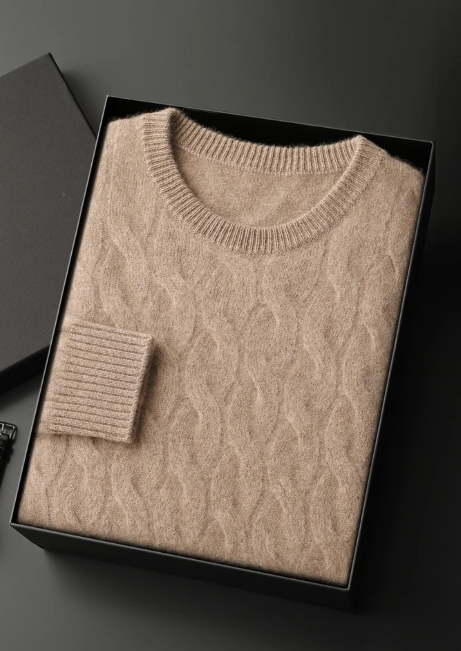 CAVALLO WOOL CABLE CREWNECK