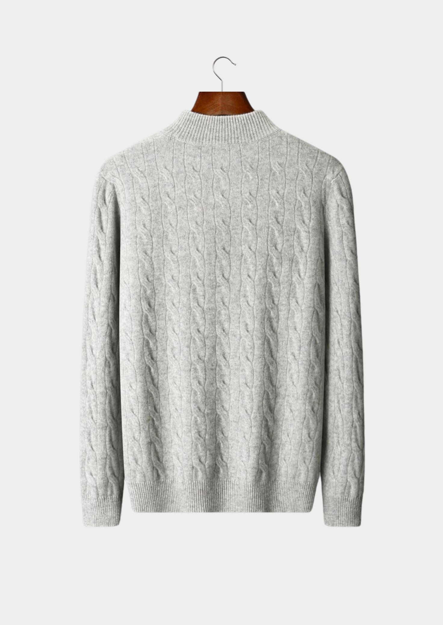 CAVALLO WOOL CABLE HALF ZIP