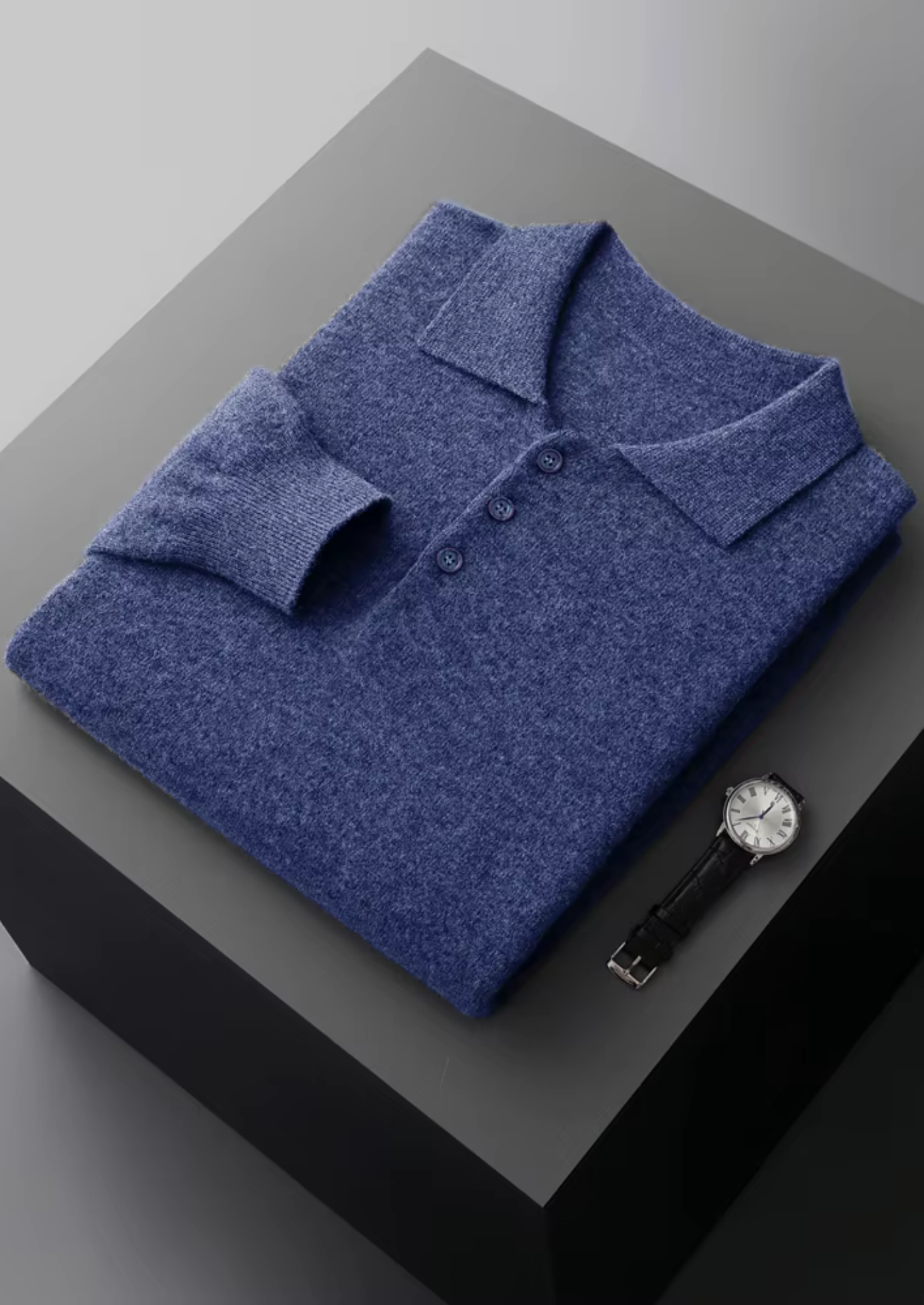 CAVALLO WOOL CLASSIC SWEATER POLO