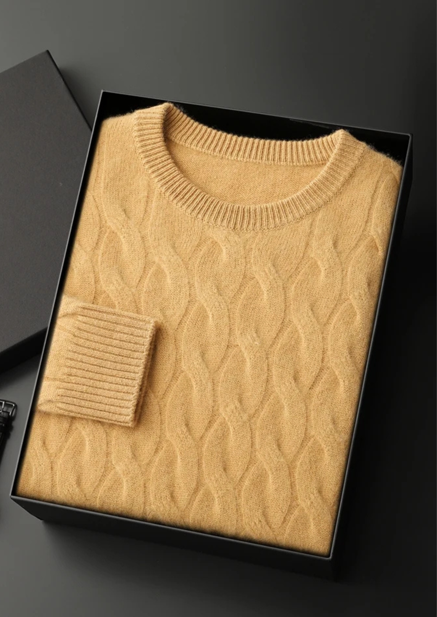 CAVALLO WOOL CABLE CREWNECK