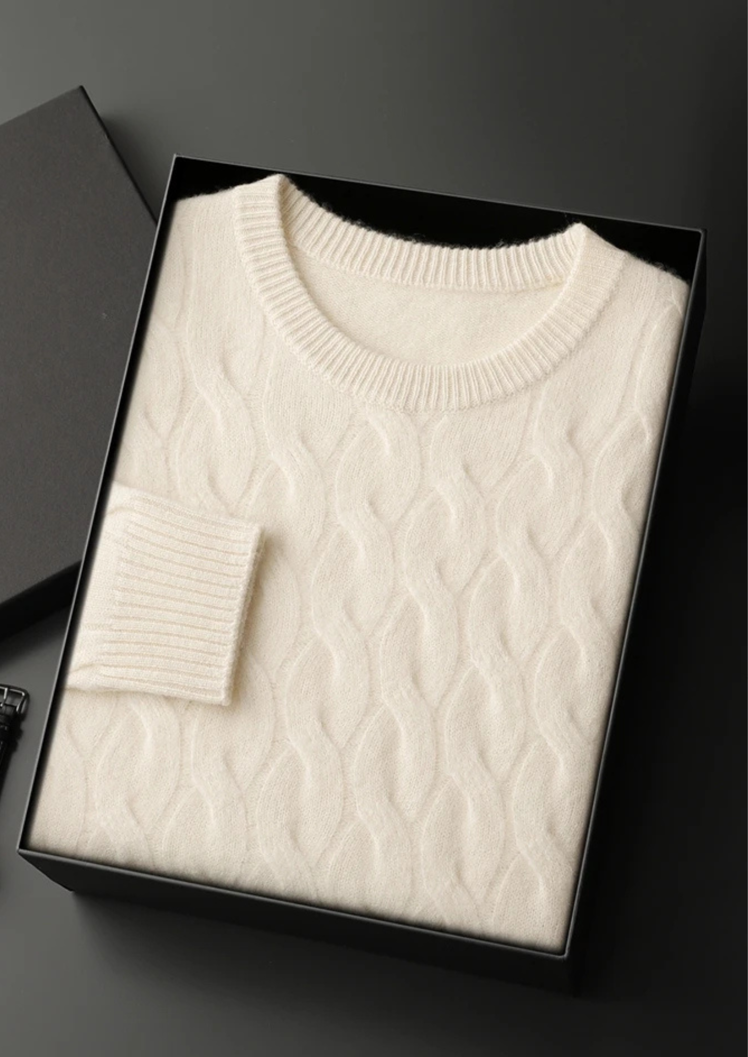 CAVALLO WOOL CABLE CREWNECK