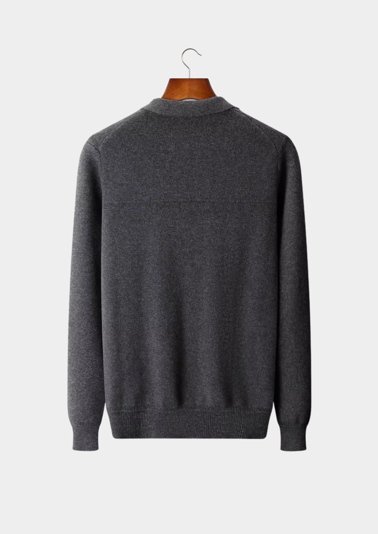 CAVALLO  WOOL RIBBED POLO CARDIGAN