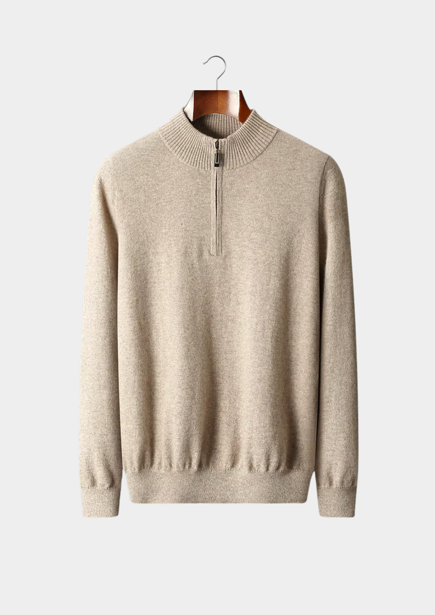 CAVALLO WOOL HALF ZIP SWEATER