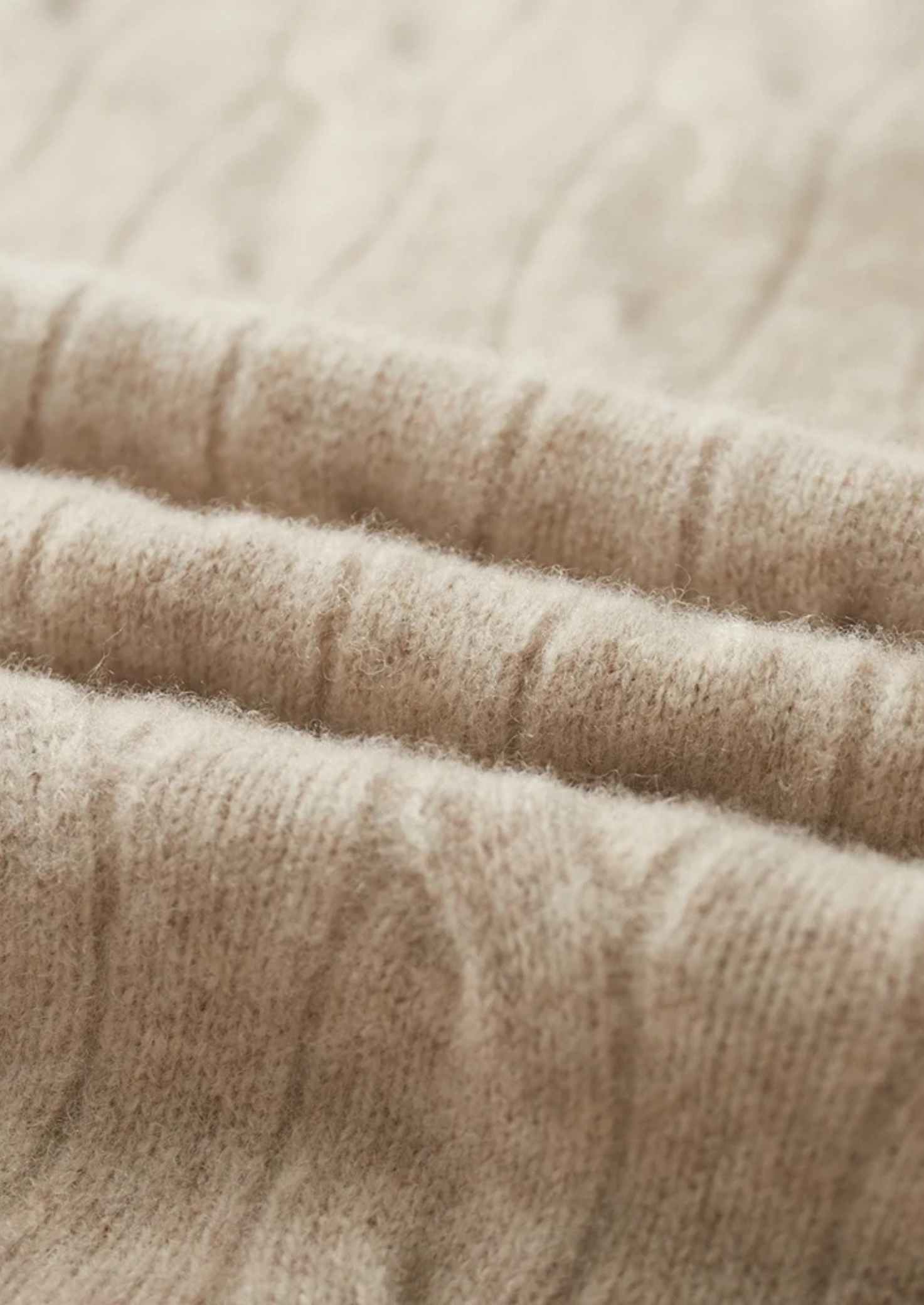 CAVALLO WOOL CABLE HALF ZIP