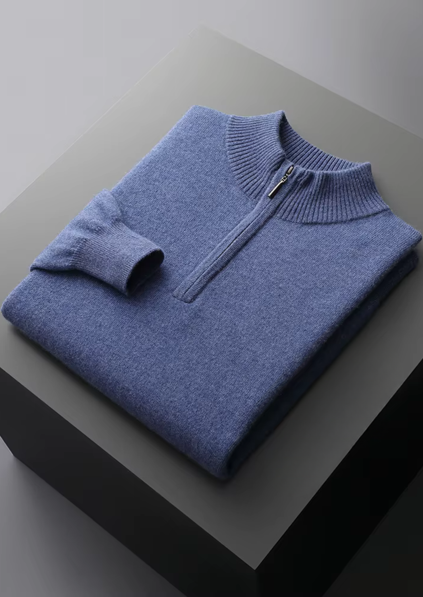 CAVALLO WOOL HALF ZIP SWEATER