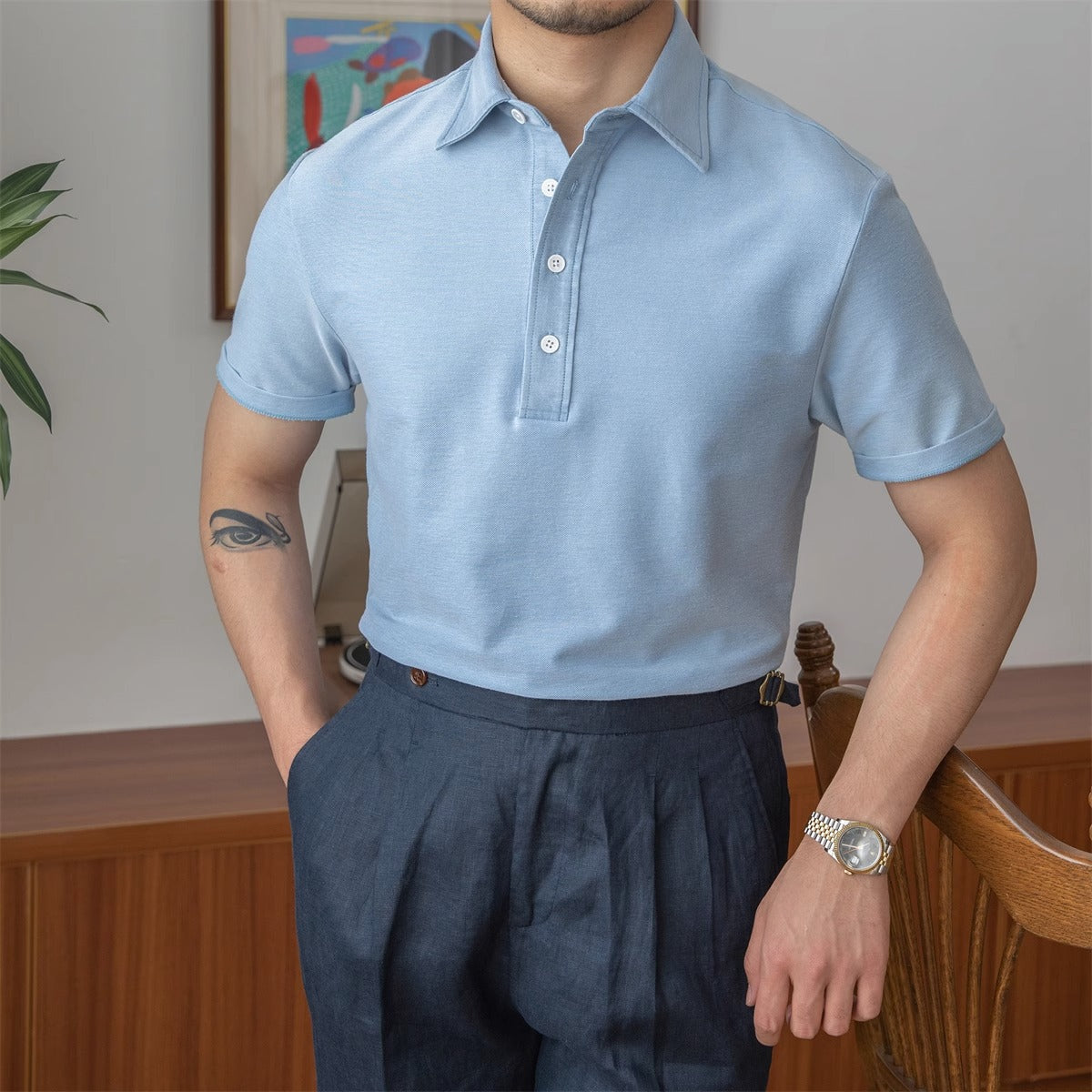 Cote One Piece Collar Polo