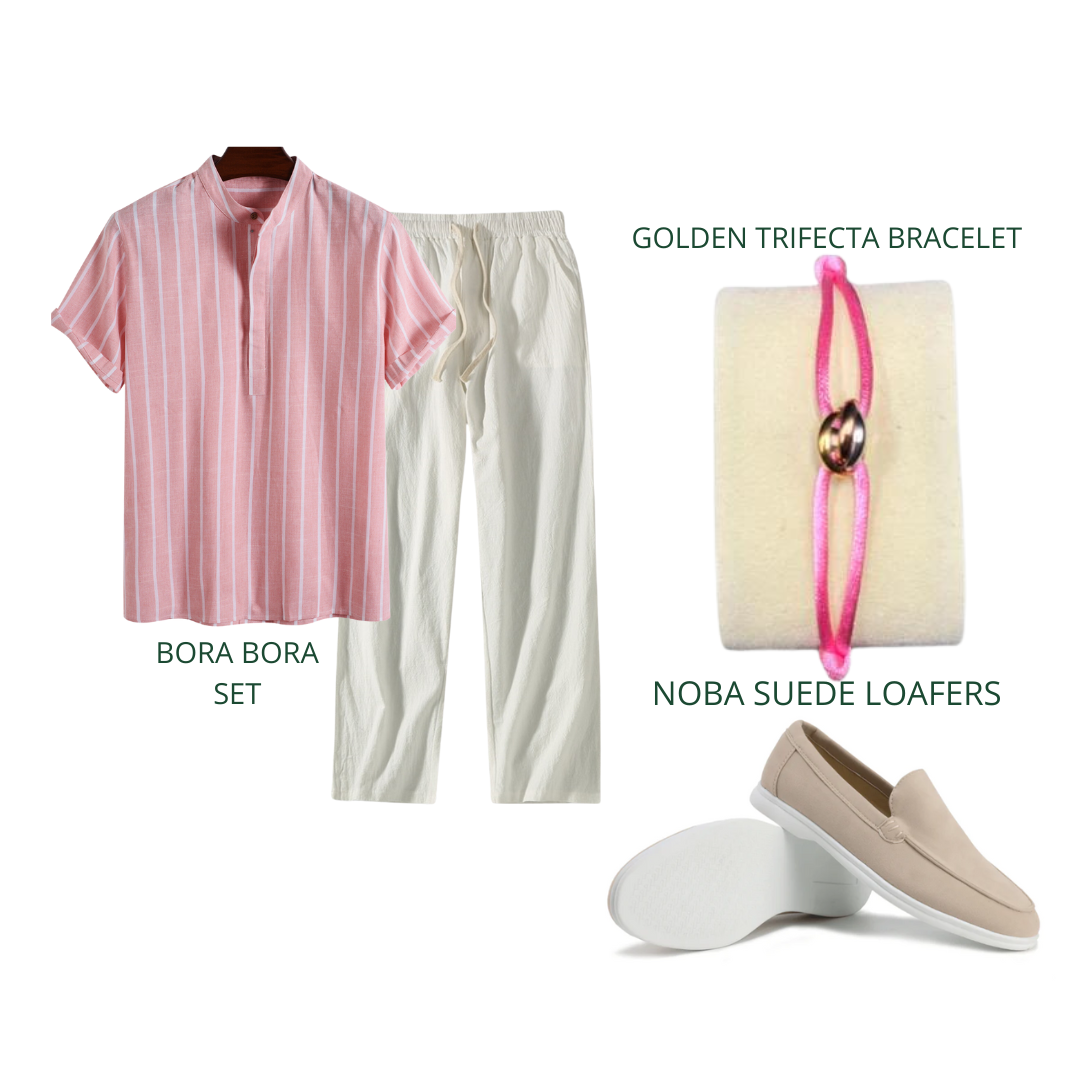 NOBA 4 piece set- Pink