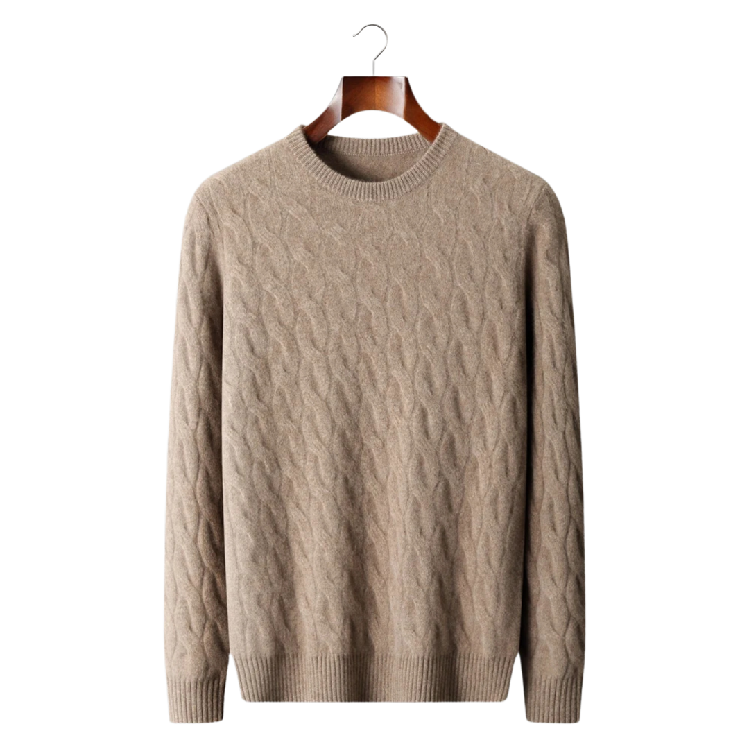 CAVALLO WOOL CABLE CREWNECK