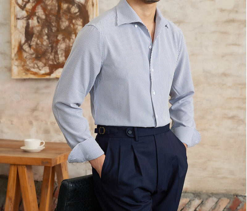 Koh Samui Seersucker Long Sleeve Shirt