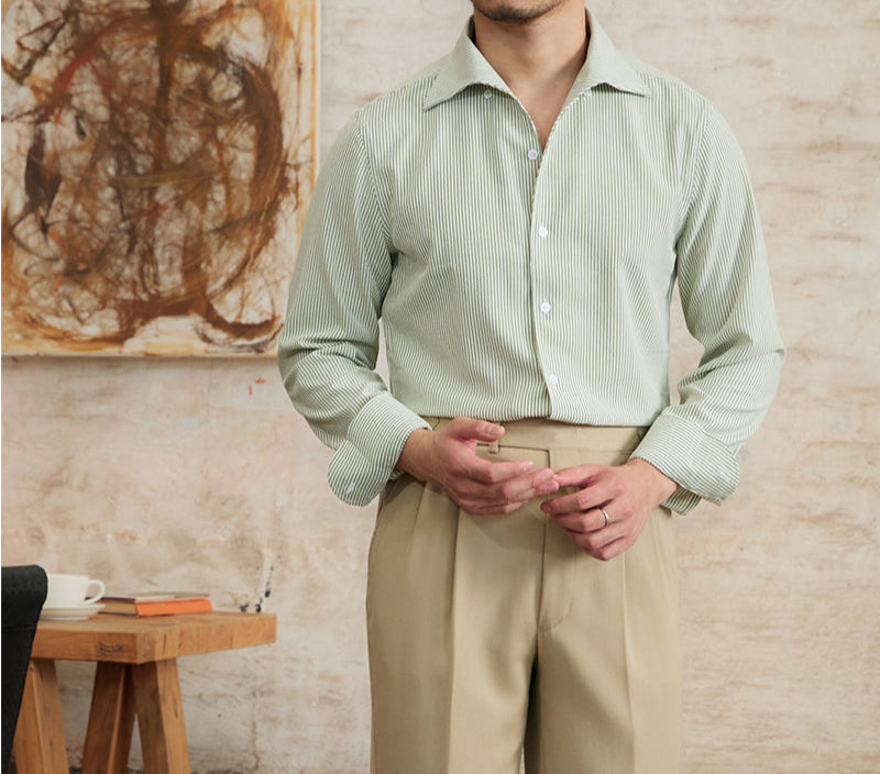 Koh Samui Seersucker Long Sleeve Shirt